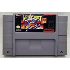 Metal Combat Falcon's Revenge SNES Super Nintendo Game Cartridge Super Scope